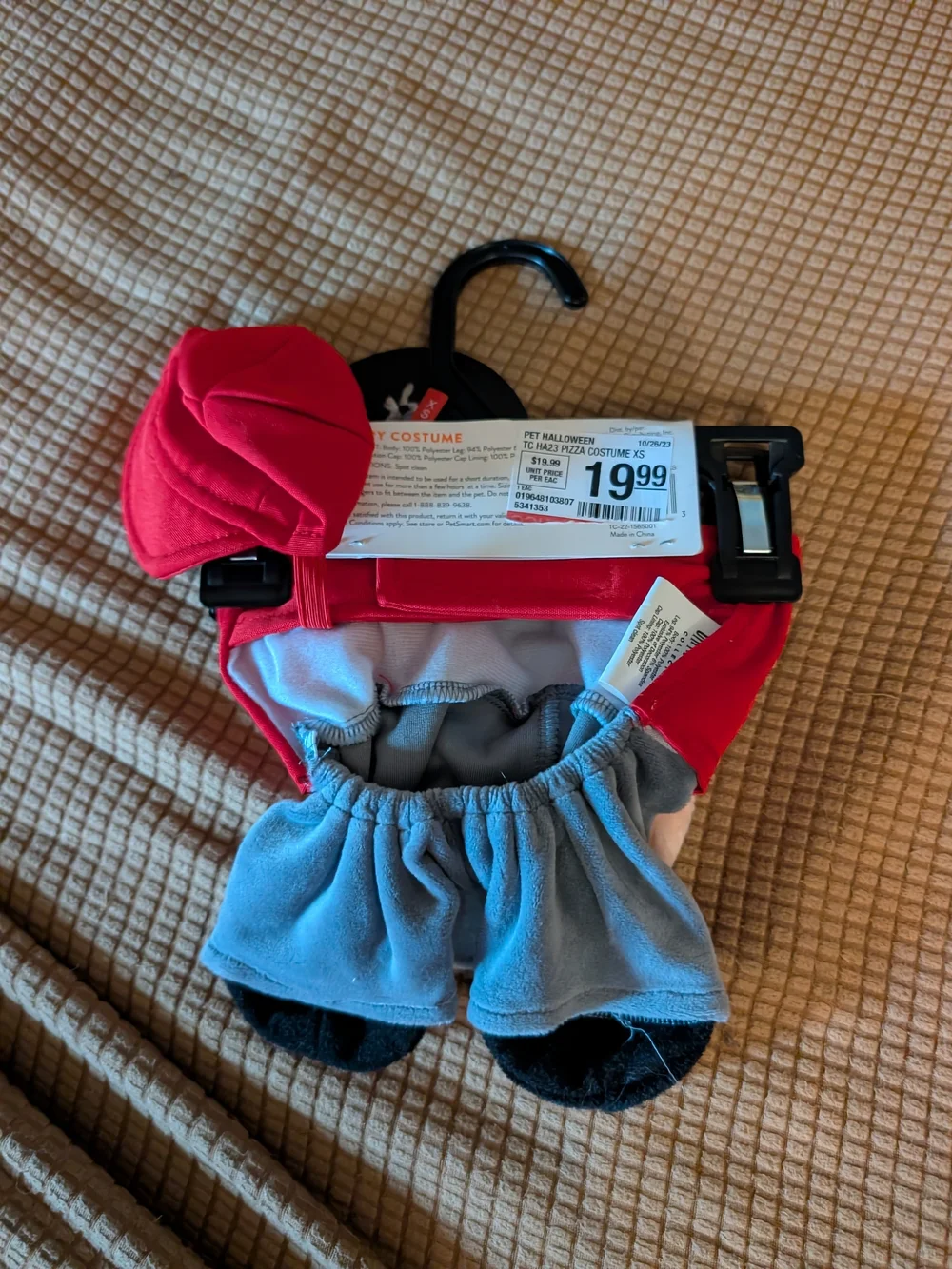 NWT Slice Slice Baby Plush Dog Costume Size XS